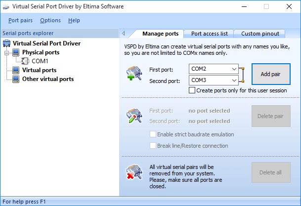 Windows 8 Virtual COM Port Driver full
