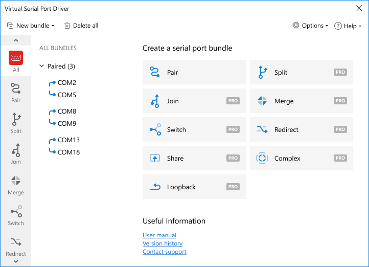 Serial port communication software